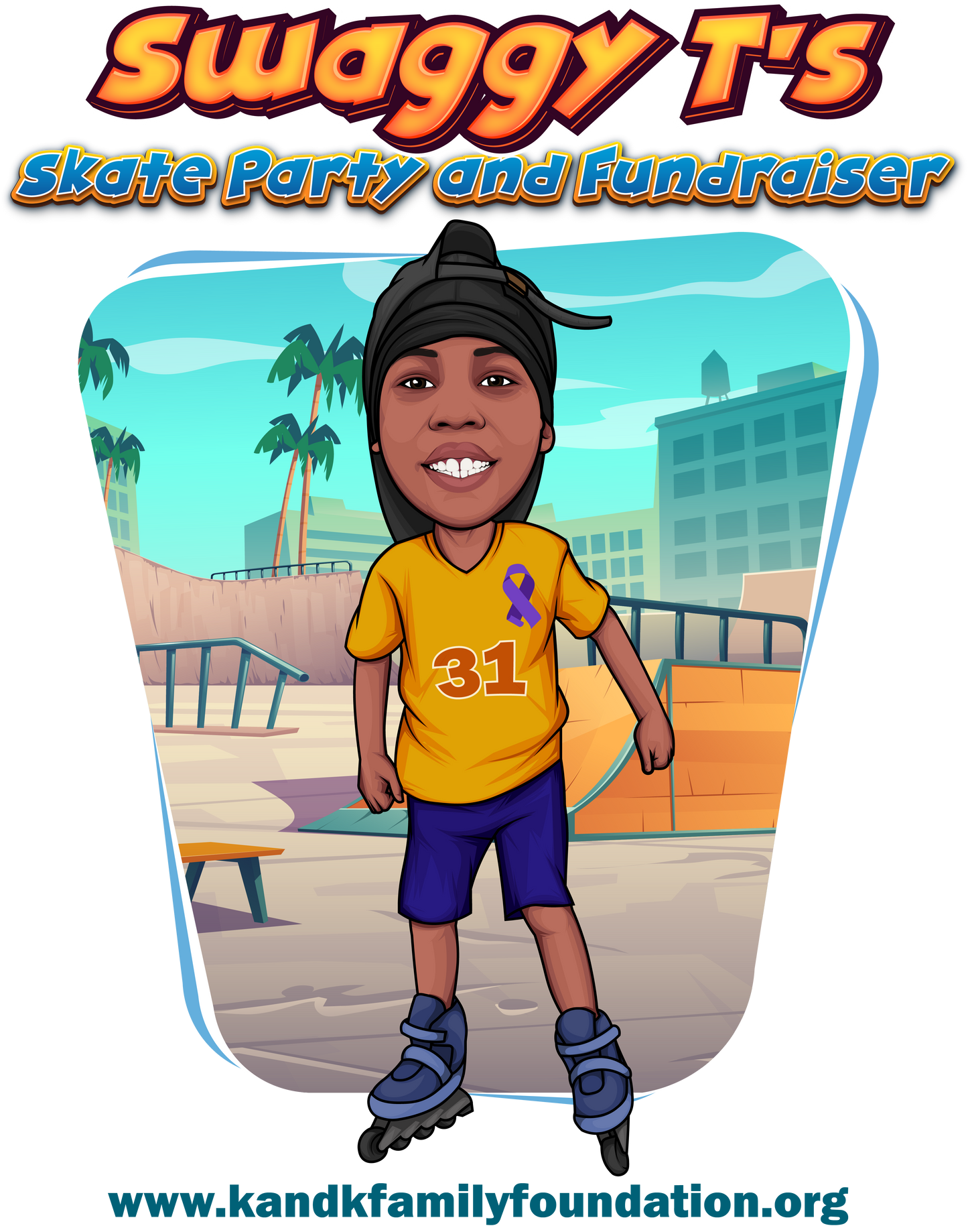Swaggy T Skate Party Tshirt