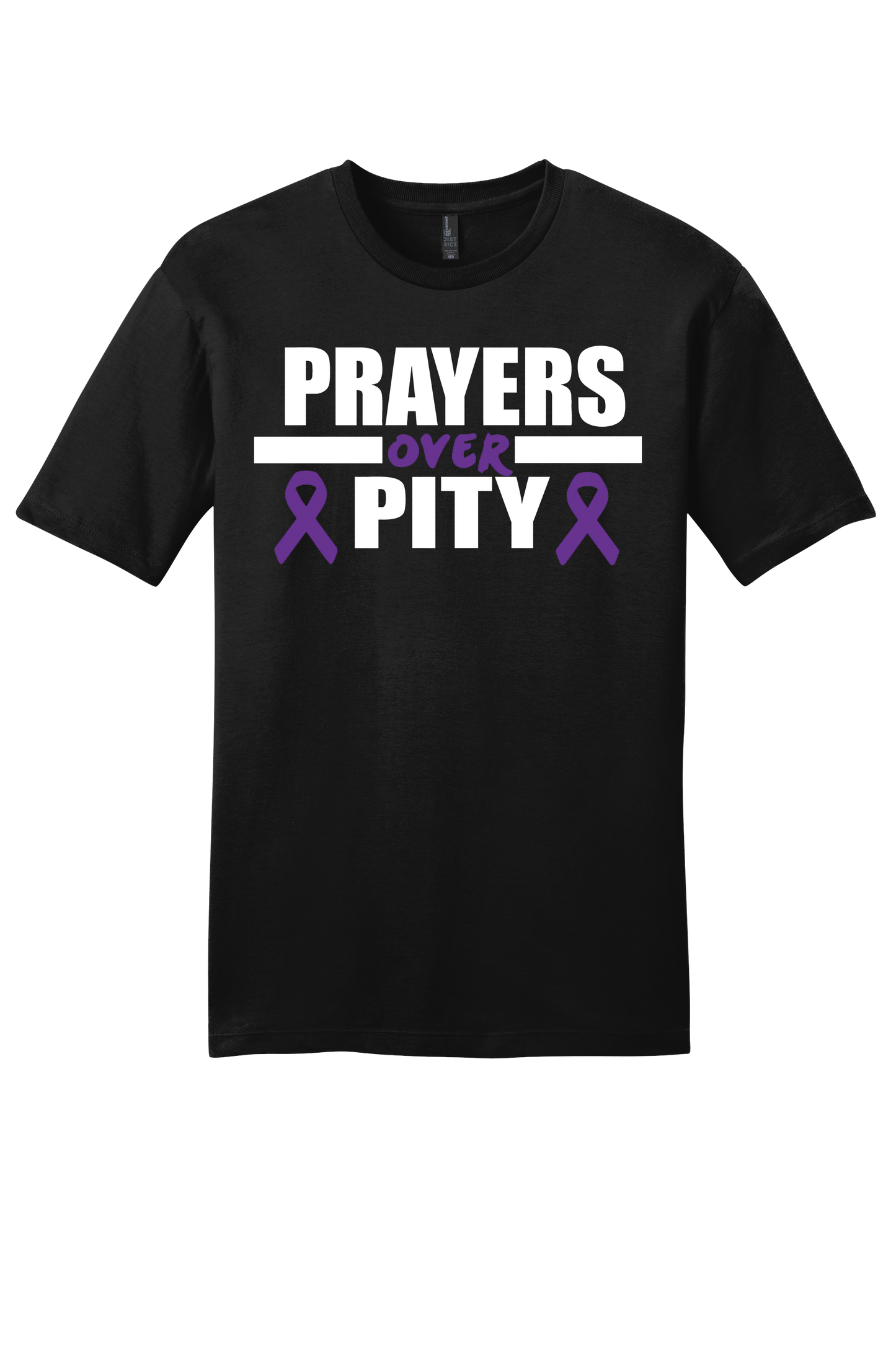 Short sleeve Prayers Over Pity T-shirt